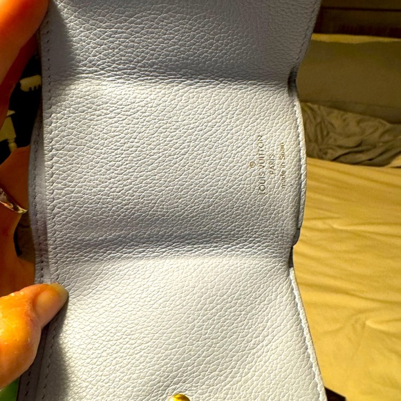 Louis Vuitton Compact Tri-fold Wallet- Baby Blue - Picture 14 of 15